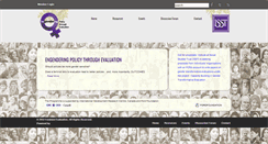 Desktop Screenshot of feministevaluation.org